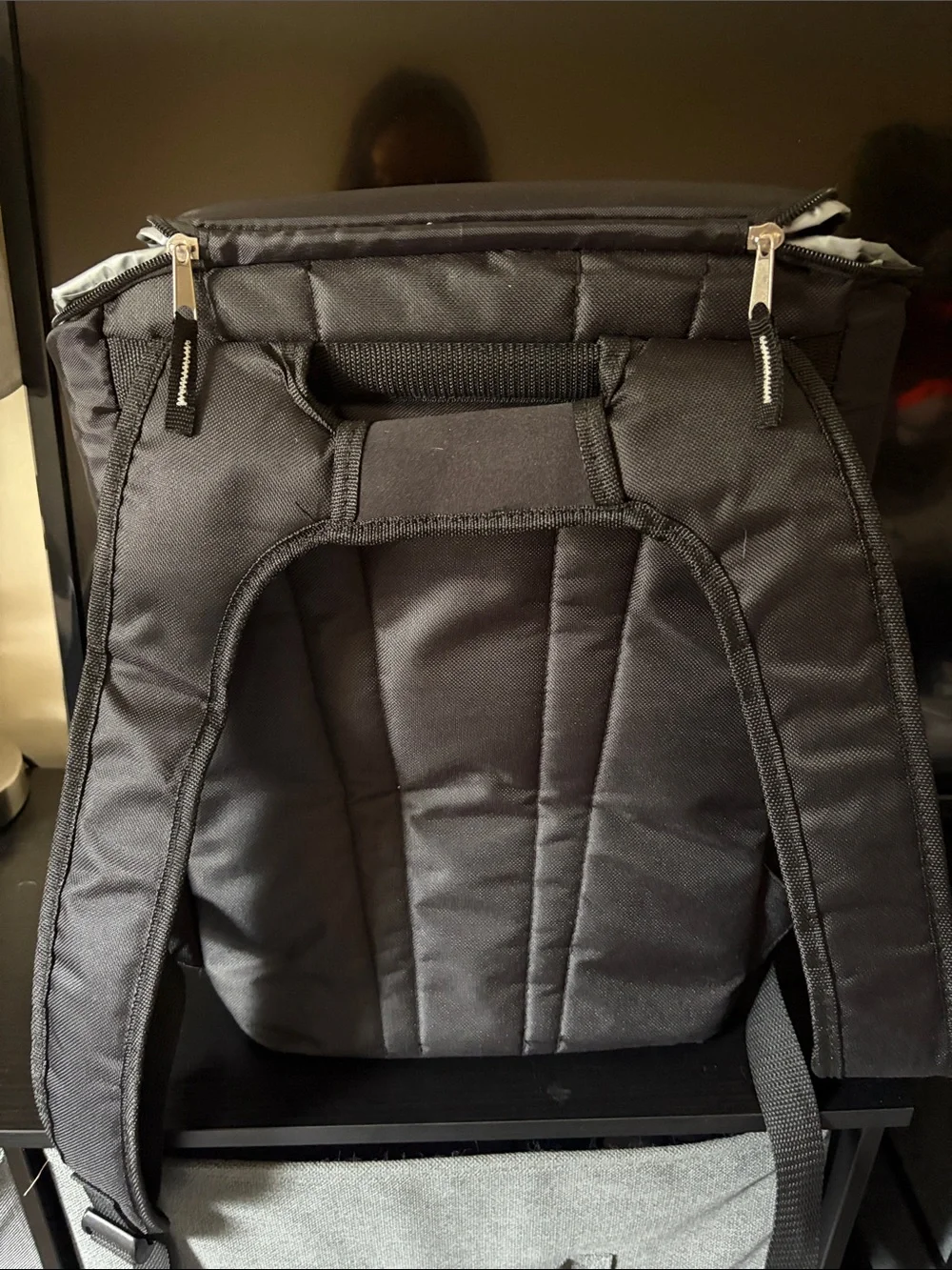 polar pack black nylon